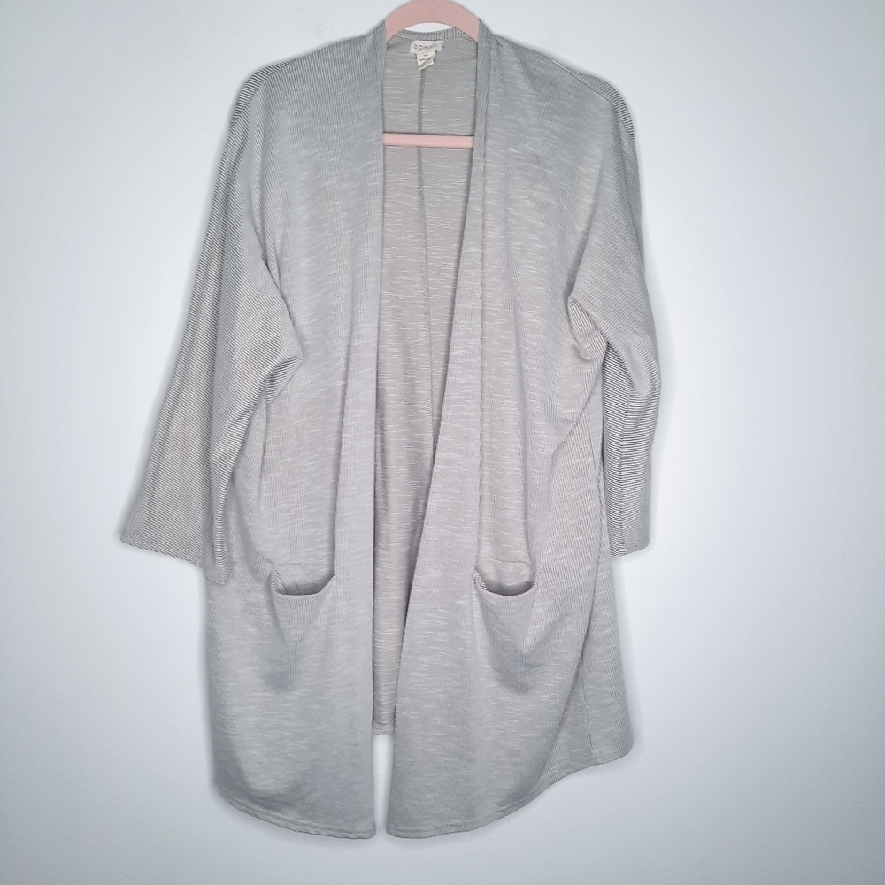 Donni Ribbed Cardigan OS - Picture 2 of 6